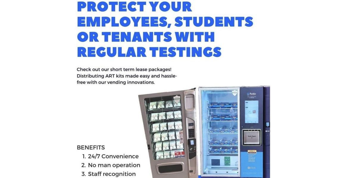 Antigen Rapid Test Kit vending machine