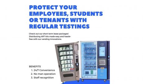 Antigen Rapid Test Kit vending machine