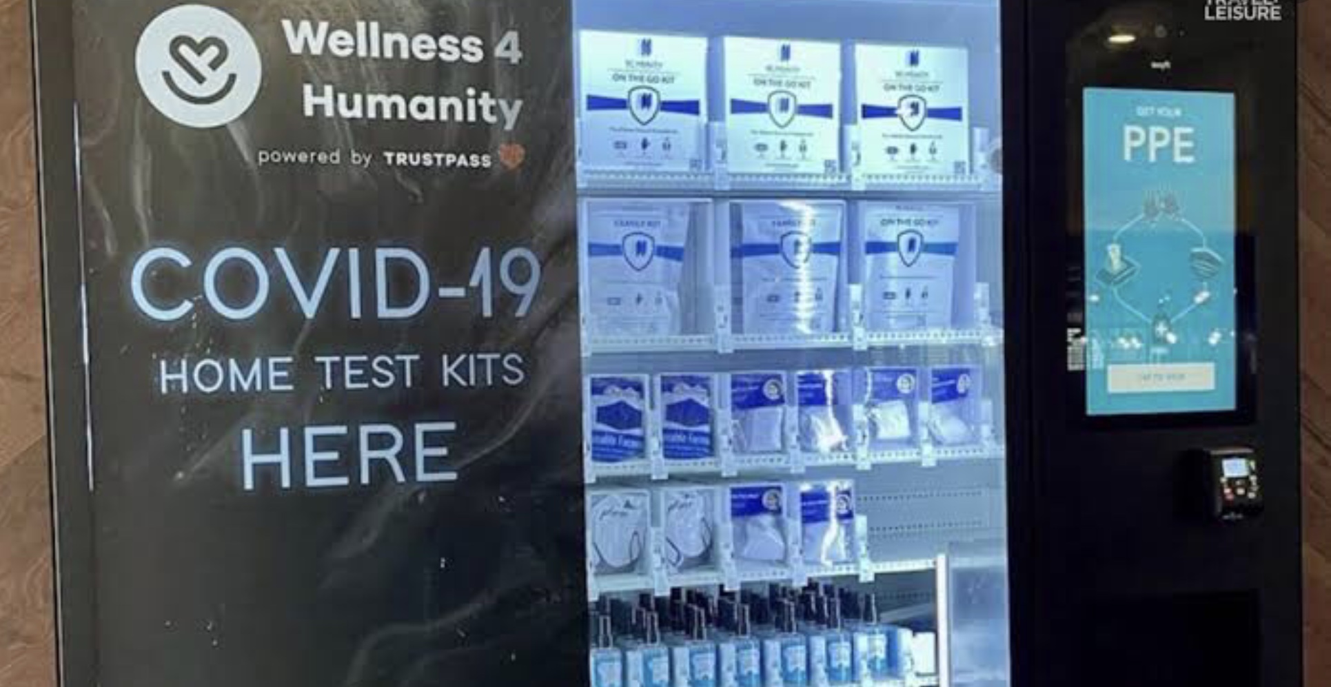 Rapid Antigen Test Vending Machine Australia as Omicron spreads