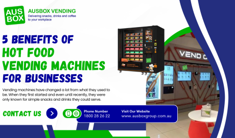 5 Benefits of Hot Food Vending Machines for Businesses